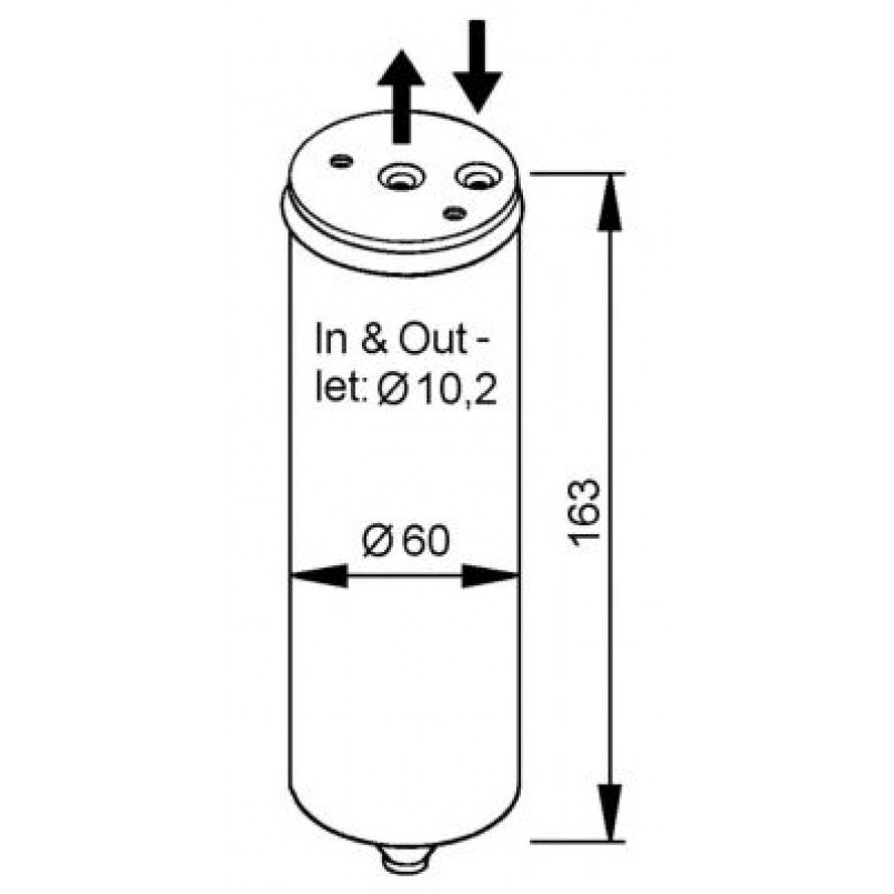 33023 NRF Осушувач кондиціонера — фото товара