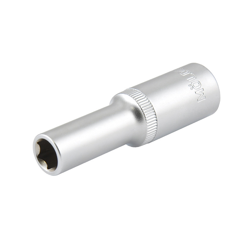 MOLDER Головка торцева подовжена Molder, Cr-V, 1/2_ x 10мм (10шт/уп) — фото товара №1