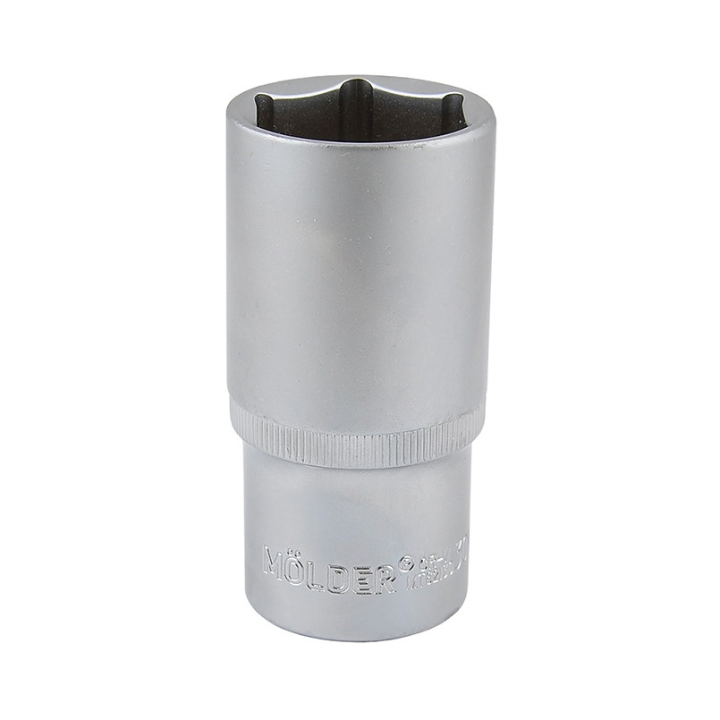 MOLDER Головка торцева подовжена Molder, Cr-V, 1/2_ x 30мм (10шт/уп) — фото товара №2