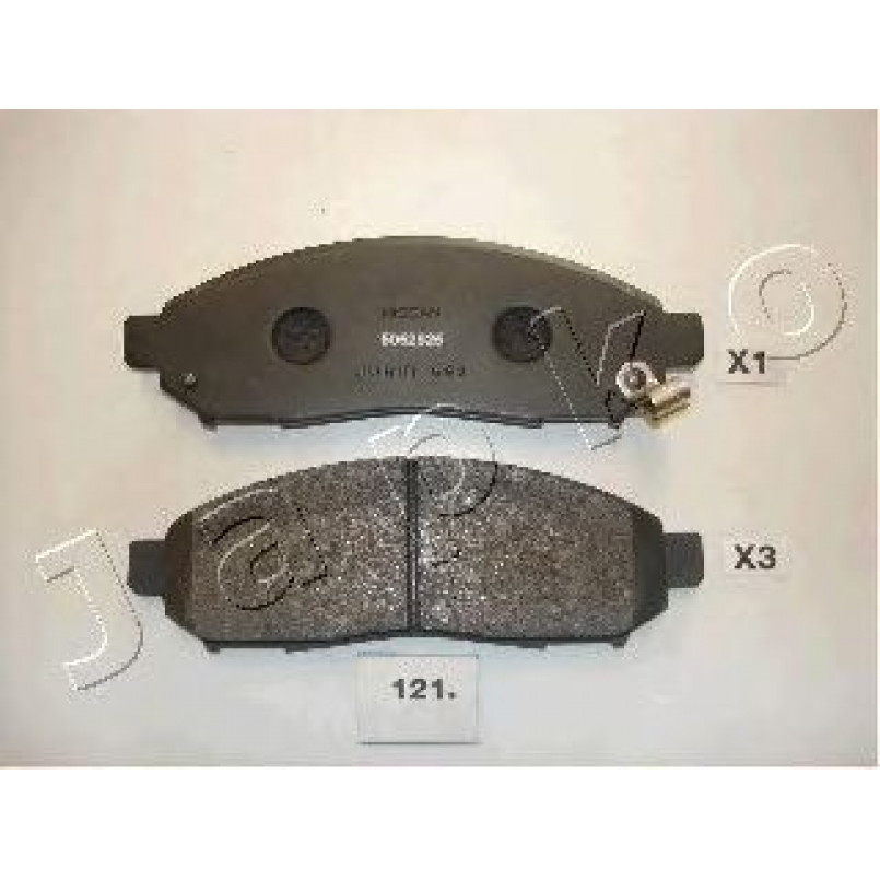 50121 JAPKO-Колодки гальмівні дискові передні — фото товара