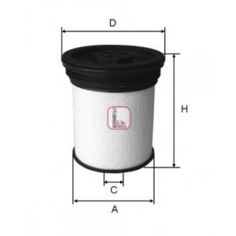 S 1019 NE SOFIMA Фільтр палива — фото товара