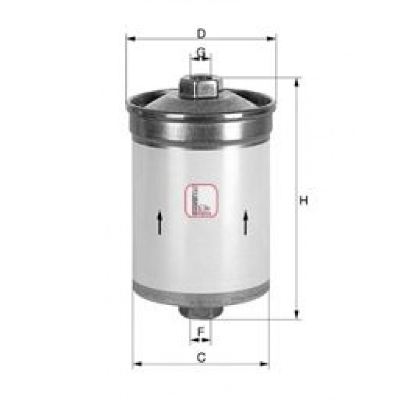 S 1502 B SOFIMA Фільтр палива — фото товара