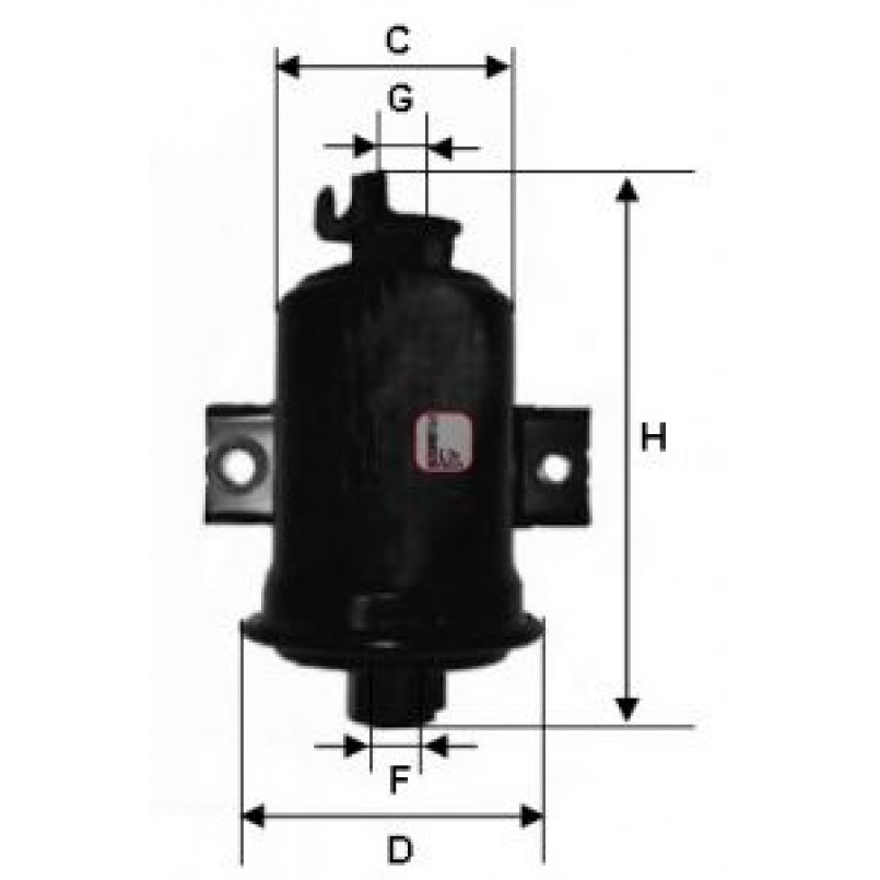 S 1560 B SOFIMA Фільтр палива — фото товара