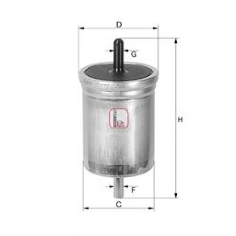 S 1562 B SOFIMA Фільтр палива — фото товара