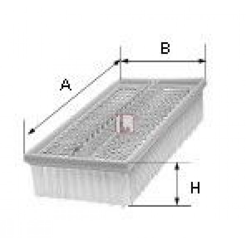 S 3059 A SOFIMA Фільтр повітря — фото товара