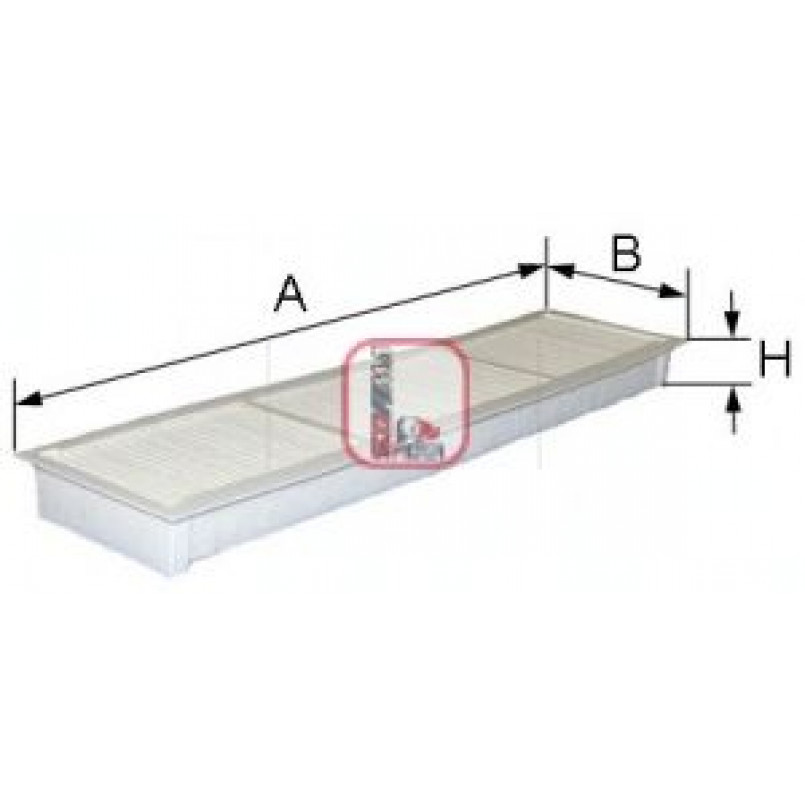 S 3101 C SOFIMA Фільтр салону — фото товара