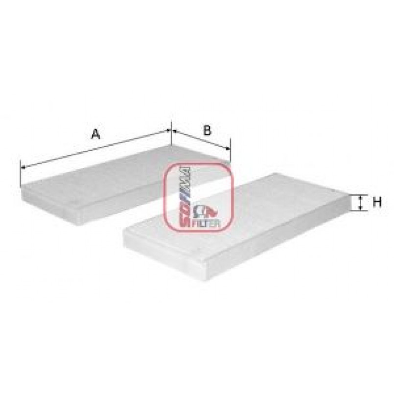 S 3226 C SOFIMA Фільтр салону — фото товара