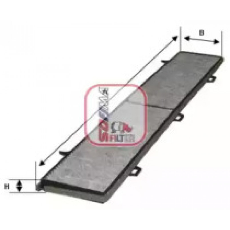 S 3236 C SOFIMA Фільтр салону — фото товара