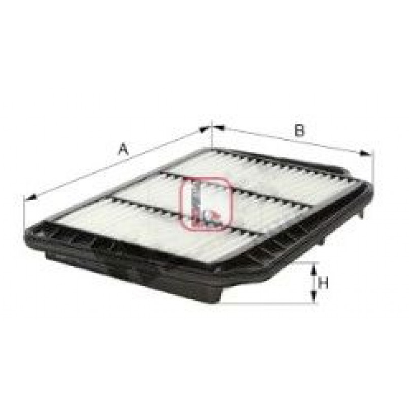 S 3277 A SOFIMA Фільтр повітря — фото товара