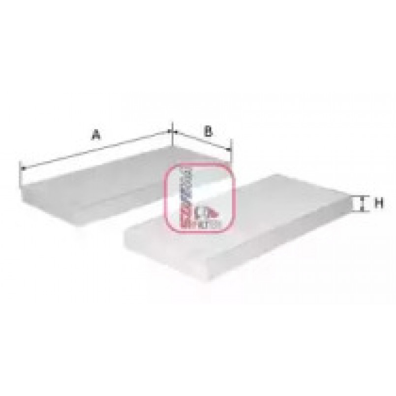 S 3277 C SOFIMA Фільтр салону — фото товара