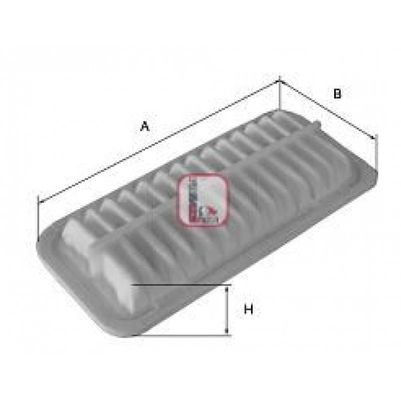 S 3289 A SOFIMA Фільтр повітря — фото товара