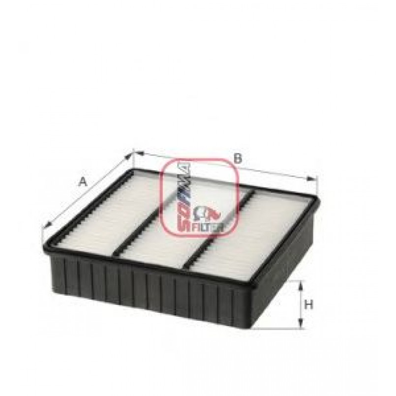 S 3533 A SOFIMA Фільтр повітря — фото товара