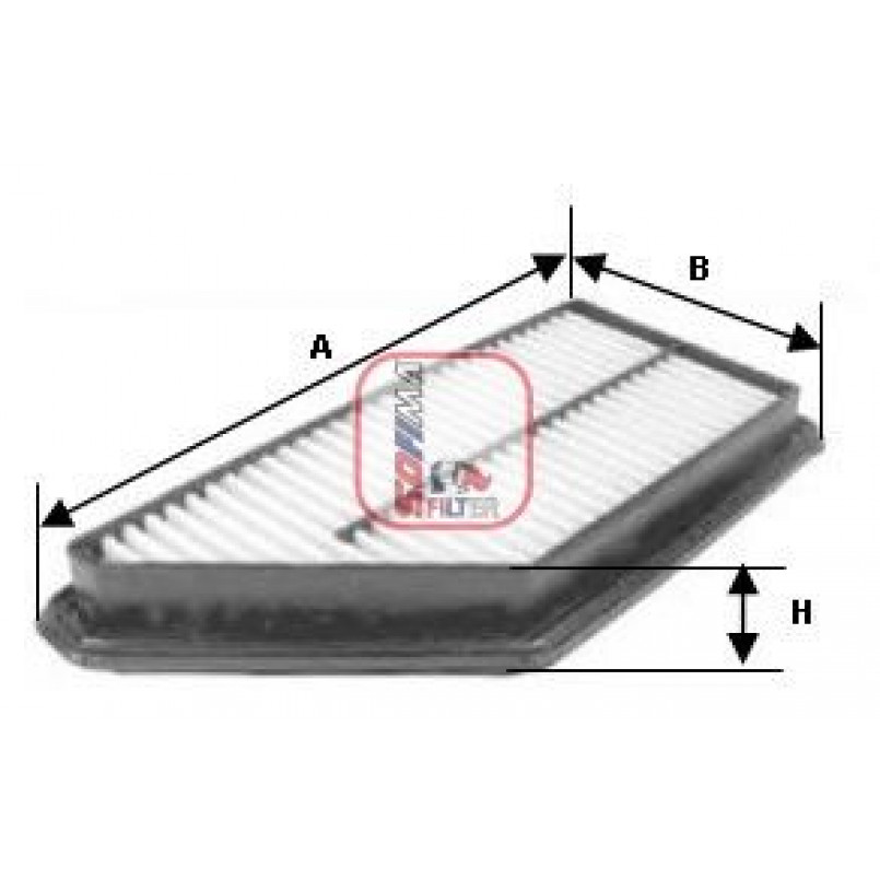 S 3574 A SOFIMA Фільтр повітря — фото товара