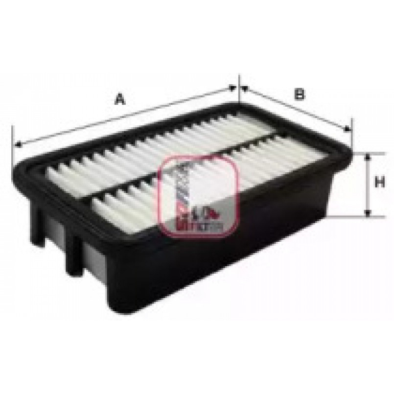 S 3633 A SOFIMA Фільтр повітря — фото товара