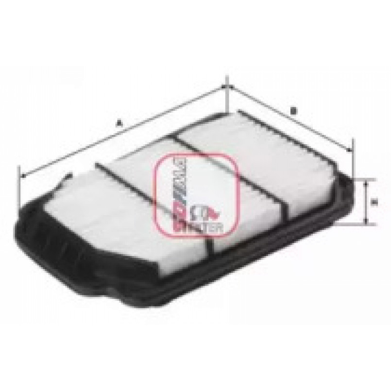 S 3676 A SOFIMA Фільтр повітря — фото товара