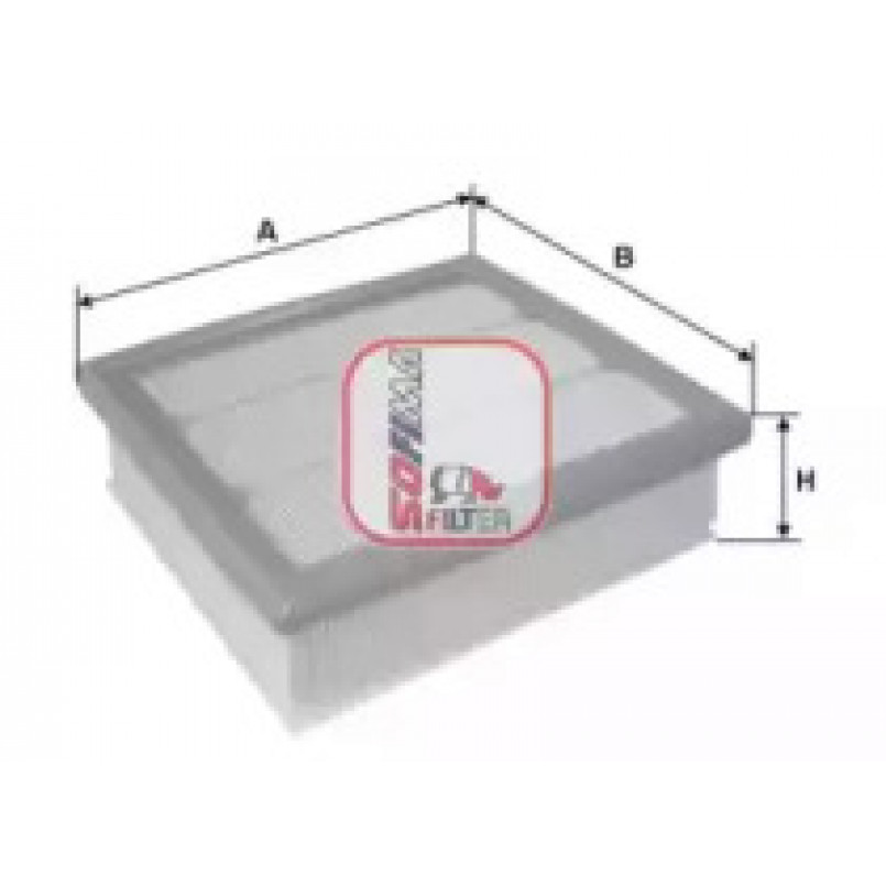 S 3677 A SOFIMA Фільтр повітря — фото товара
