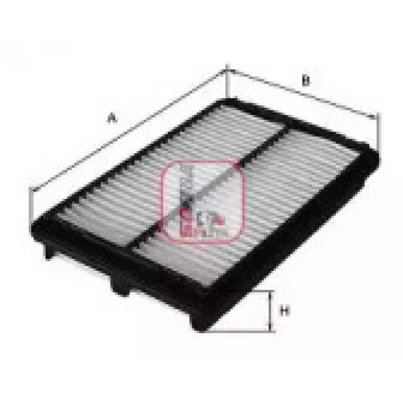 S 3723 A SOFIMA Фільтр повітря — фото товара