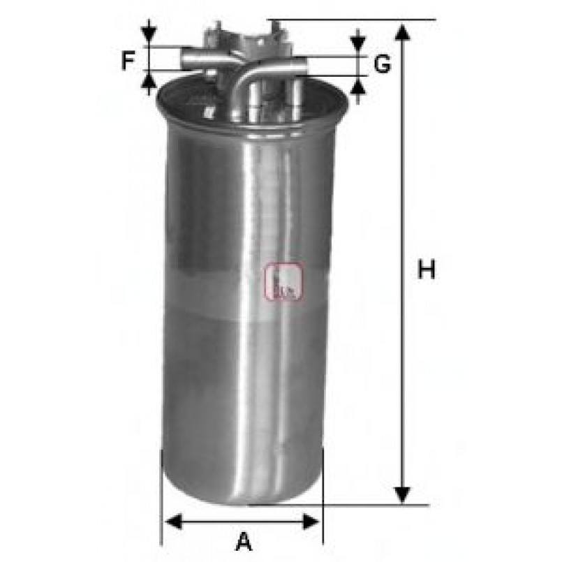 S 4001 NR SOFIMA Фільтр палива — фото товара