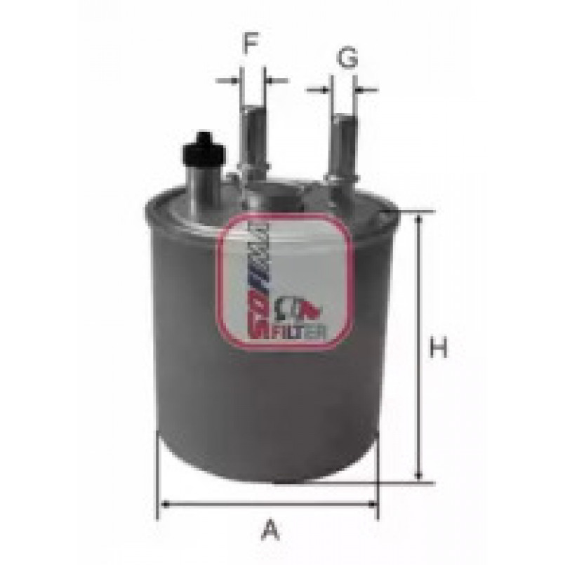 S 4114 NR SOFIMA Фільтр палива — фото товара