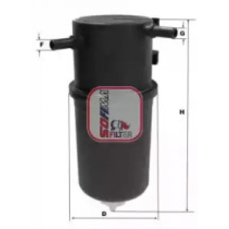 S 4145 NR SOFIMA Фільтр палива — фото товара