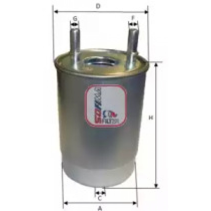 S 4147 NR SOFIMA Фільтр палива — фото товара