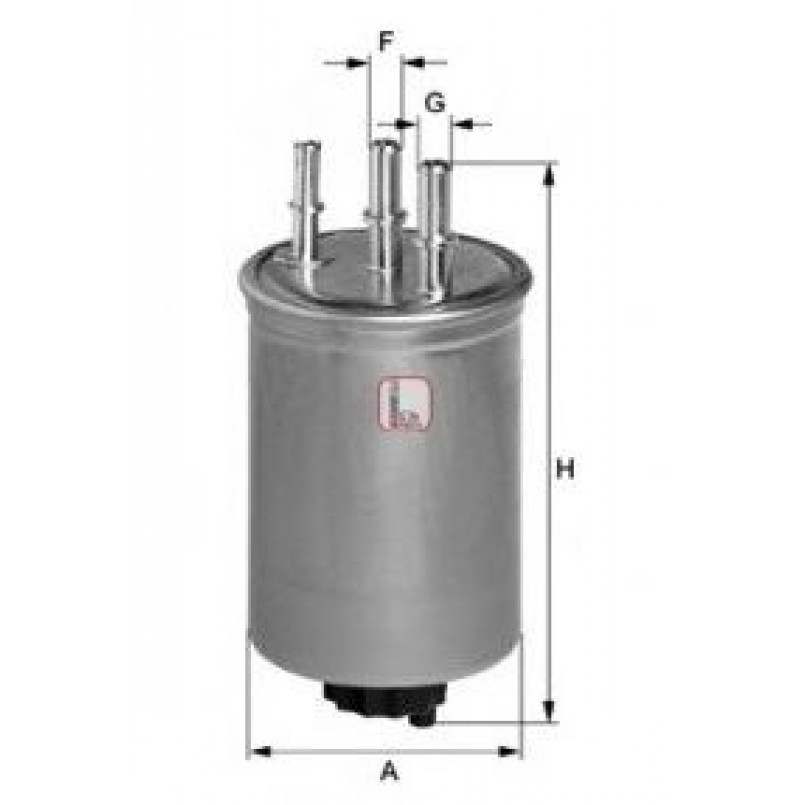 S 4445 NR SOFIMA Фільтр палива — фото товара