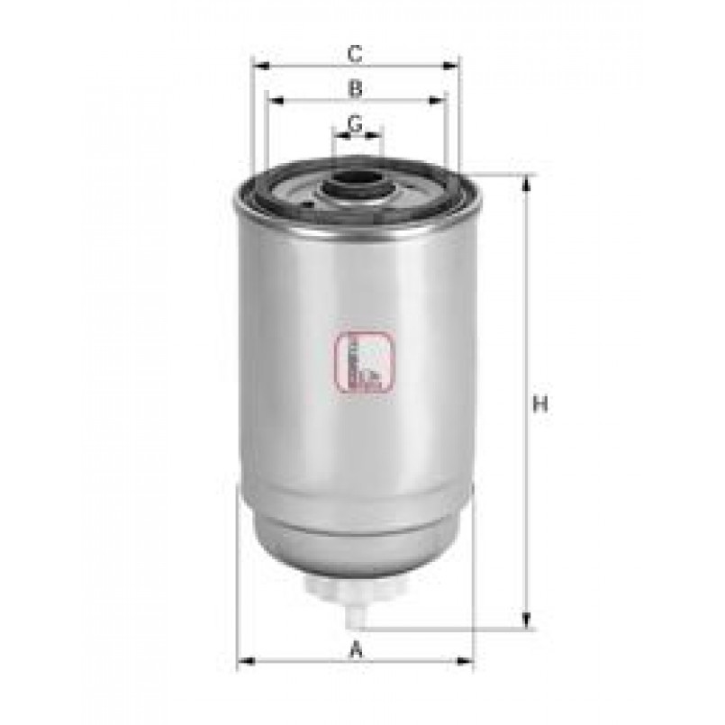 S 4526 NR SOFIMA Фільтр палива — фото товара