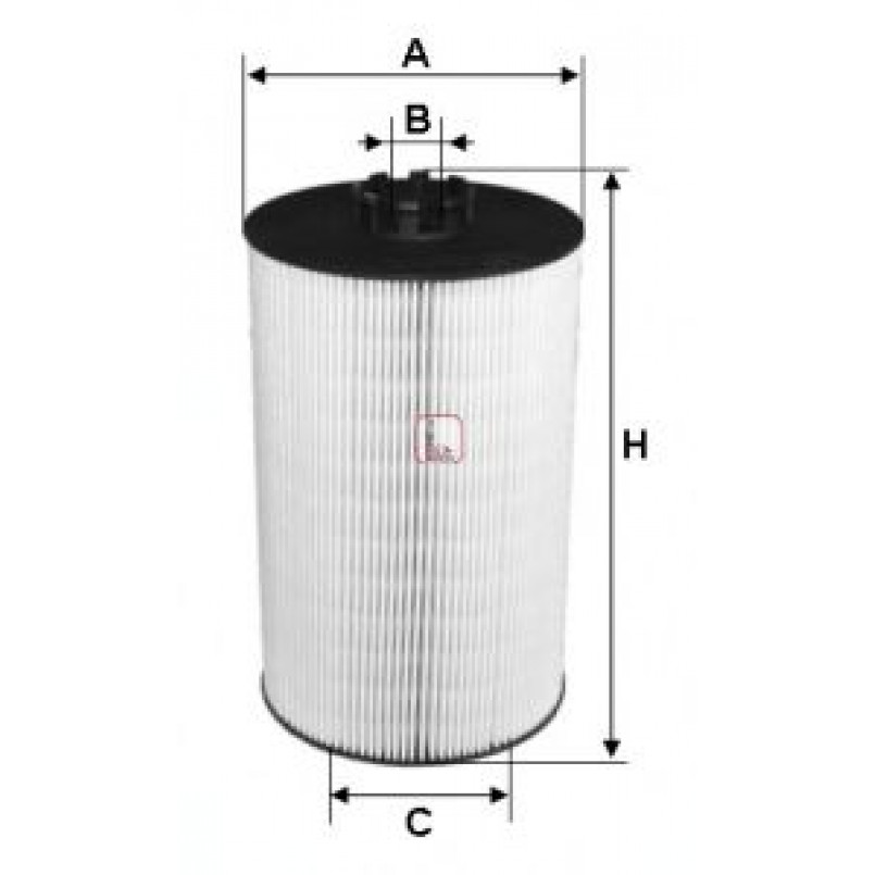 S 5019 PE SOFIMA Фільтр оливи — фото товара