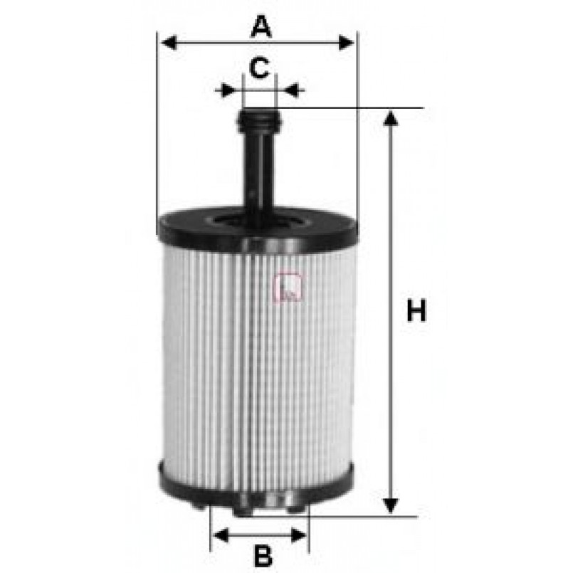 S 5023 PE SOFIMA Фільтр оливи — фото товара