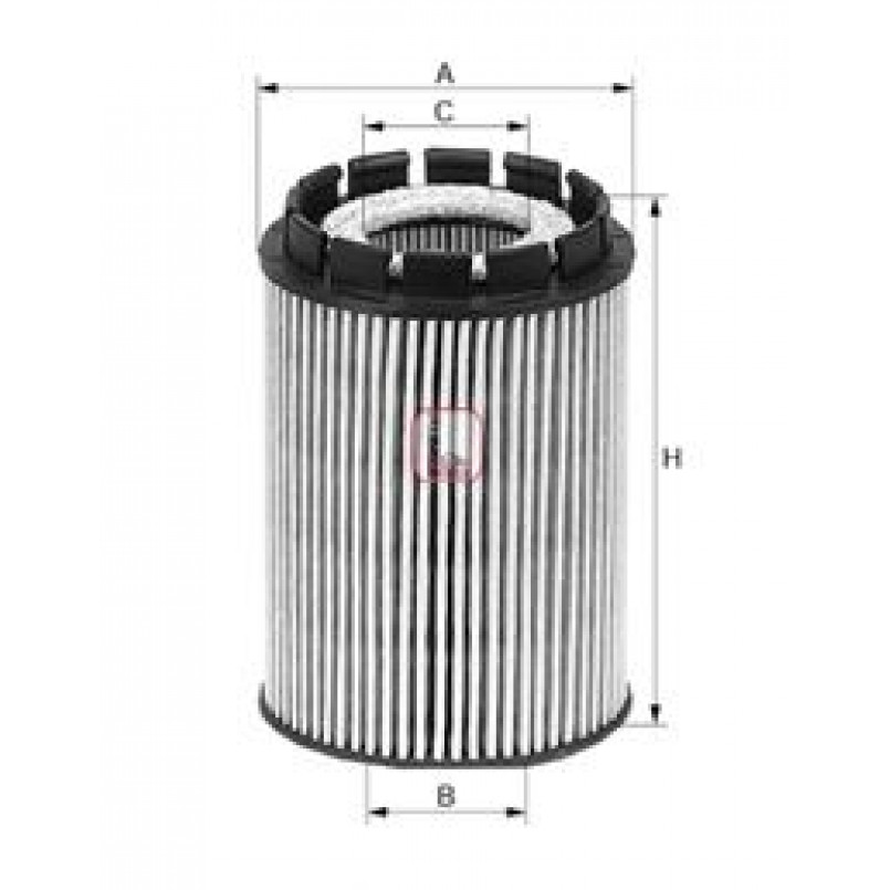 S 5053 PE SOFIMA Фільтр оливи — фото товара