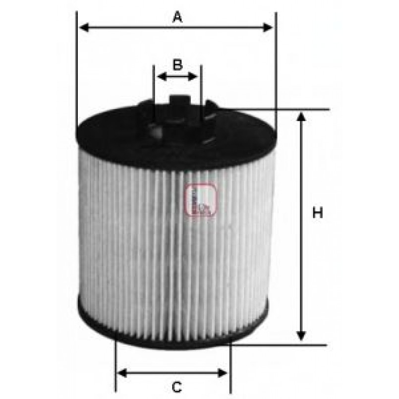 S 5063 PE SOFIMA Фільтр оливи — фото товара