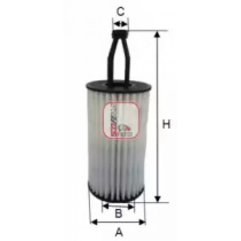 S 5172 PE SOFIMA Фільтр оливи — фото товара