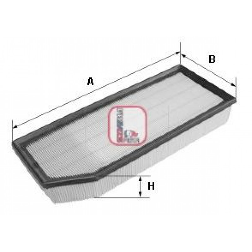 S 5402 A SOFIMA Фільтр повітря — фото товара