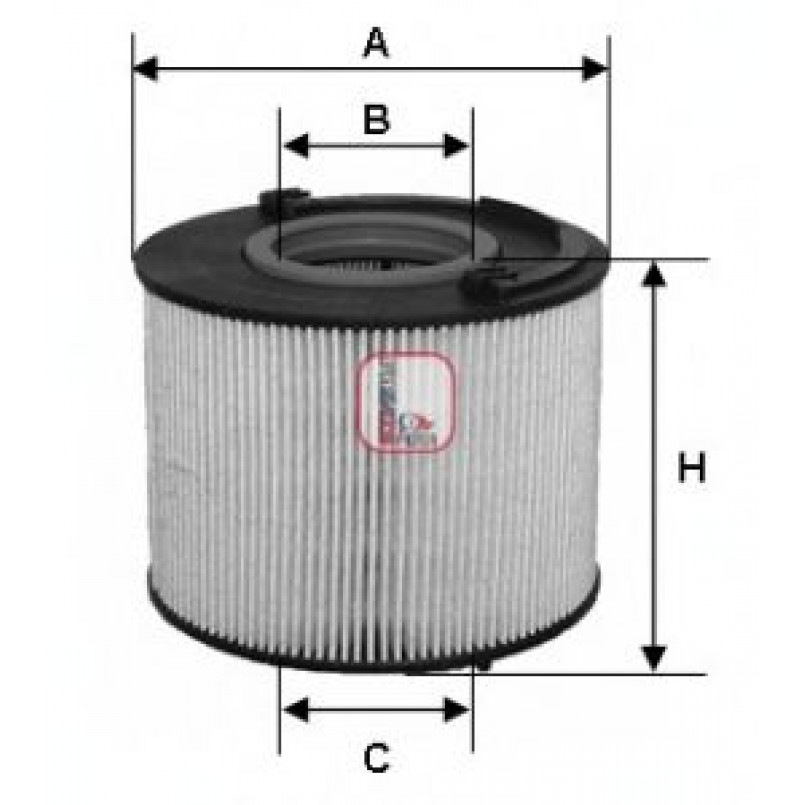 S 6015 NE SOFIMA Фільтр палива — фото товара