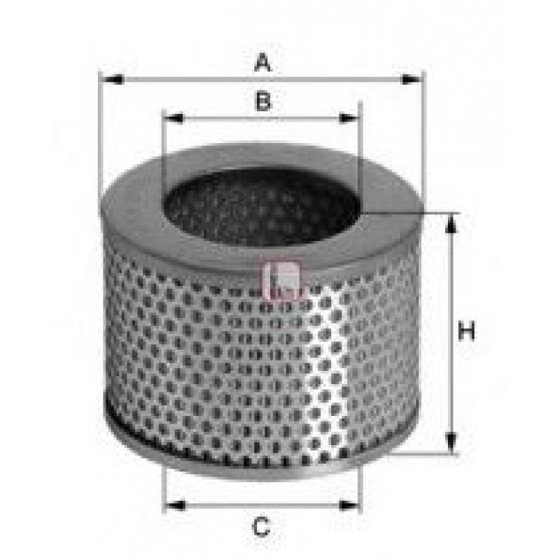 S 6340 A SOFIMA Фільтр повітря — фото товара