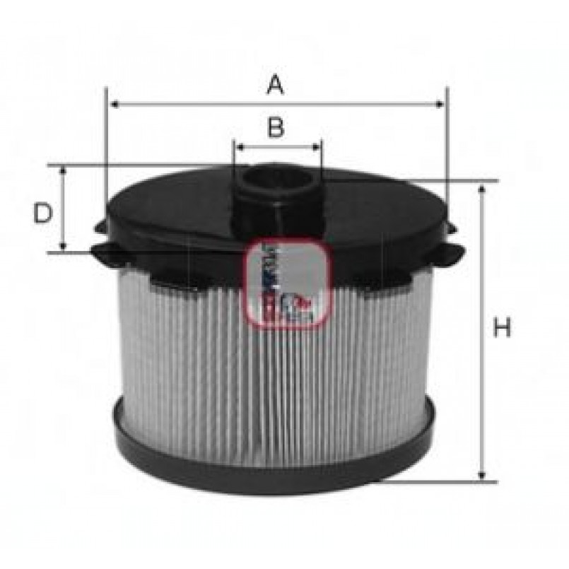 S 6688 N SOFIMA Фільтр палива — фото товара