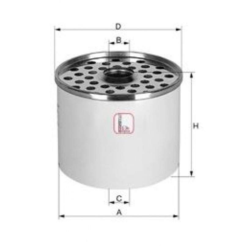 S 7111 NC SOFIMA Фільтр палива — фото товара