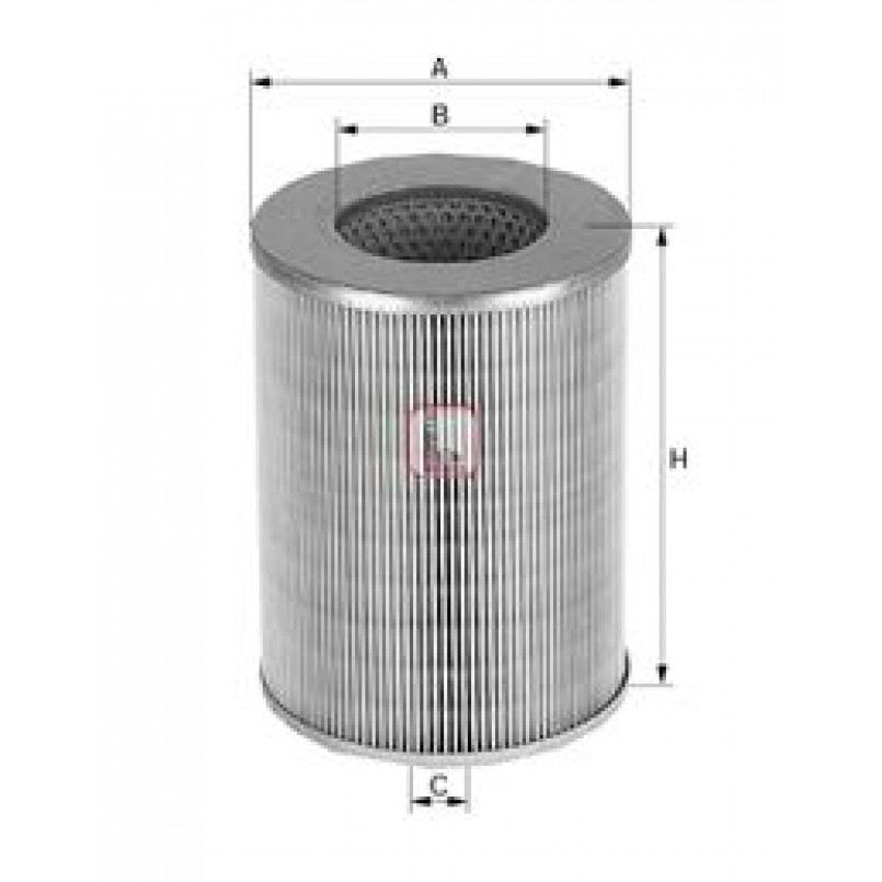 S 7386 A SOFIMA Фільтр повітря — фото товара