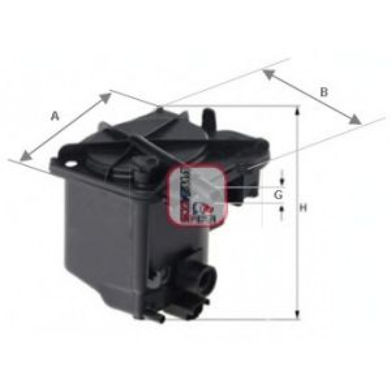 S 7420 NR SOFIMA Фільтр палива — фото товара