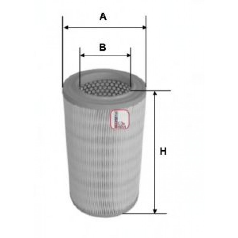 S 7630 A SOFIMA Фільтр повітря — фото товара