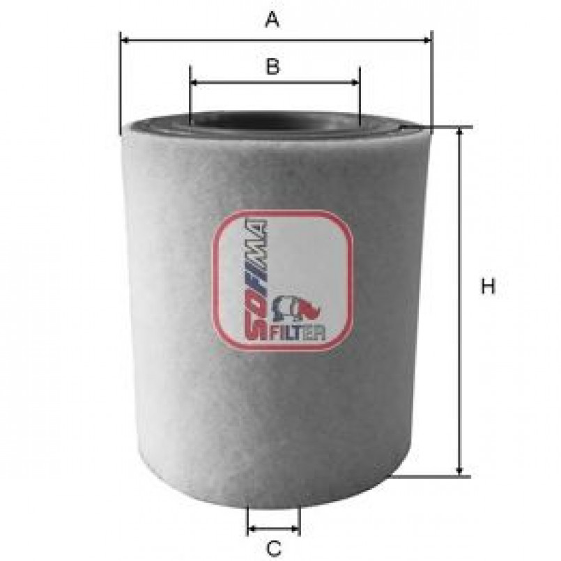 S 7A48 A SOFIMA Фільтр повітря — фото товара