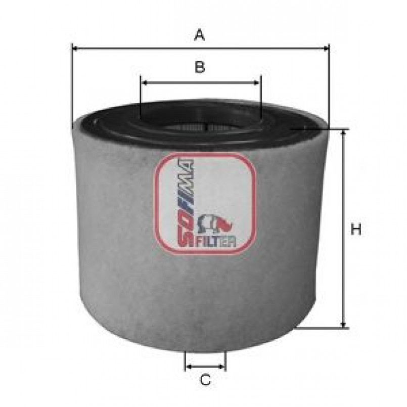 S 7A54 A SOFIMA Фільтр повітря — фото товара