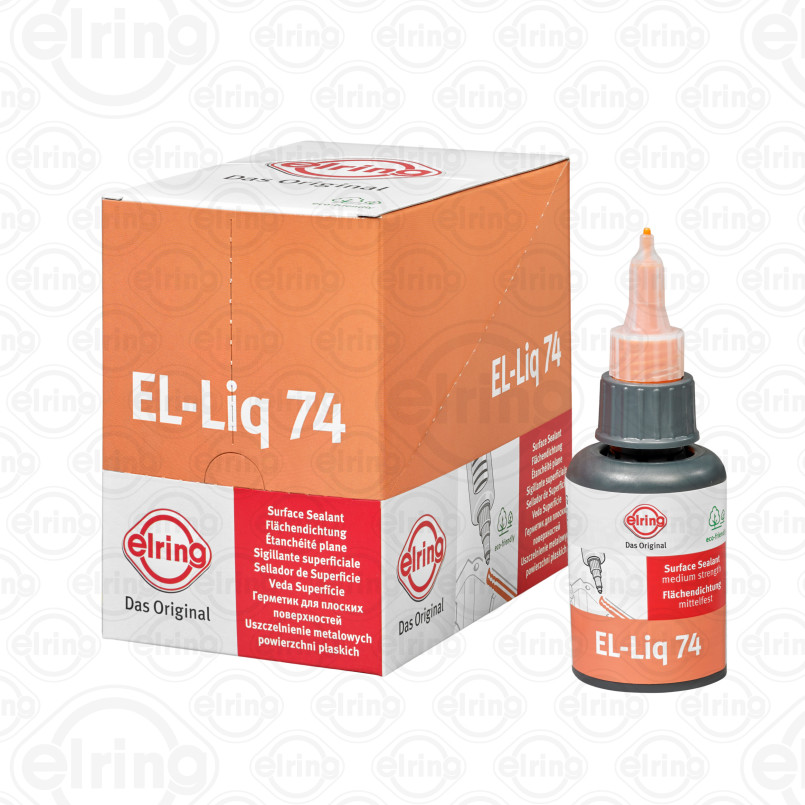 461.682 Elring Герметик анаеробний для плоских поверхонь ADF 2018 (-55°C +180°C) 55ml (червоний) — фото товара №1