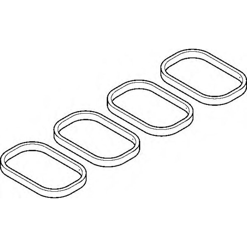 008.430 Elring Комплект прокладок двигуна — фото товара №2