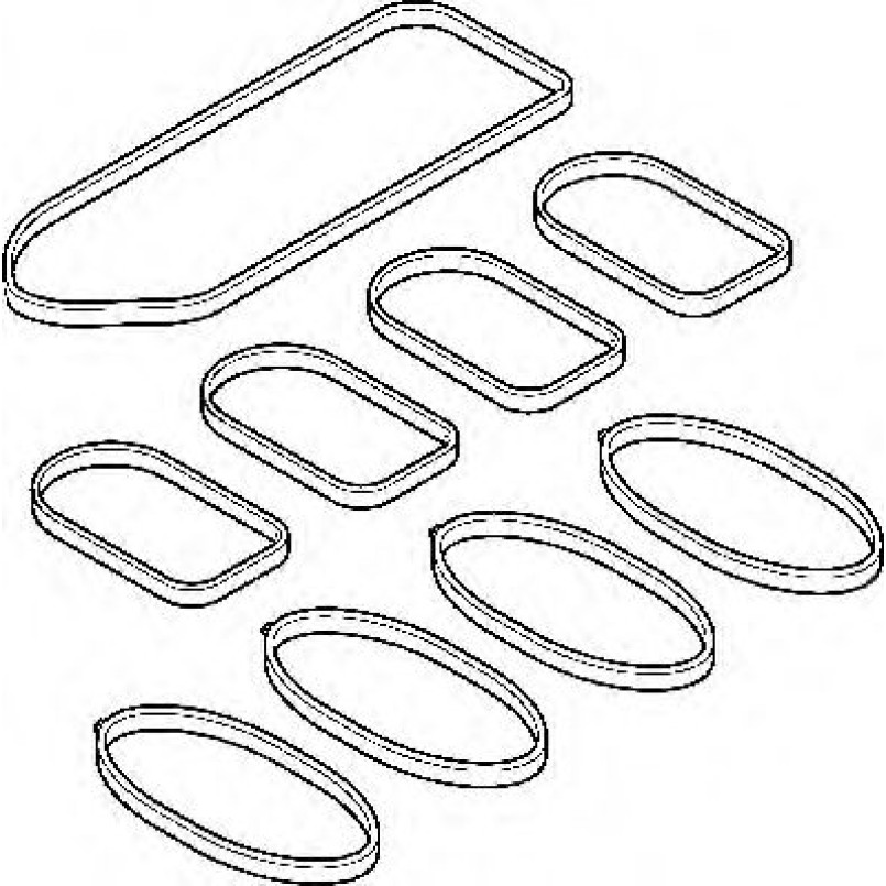 131.820 Elring Прокладка колектора — фото товара №2