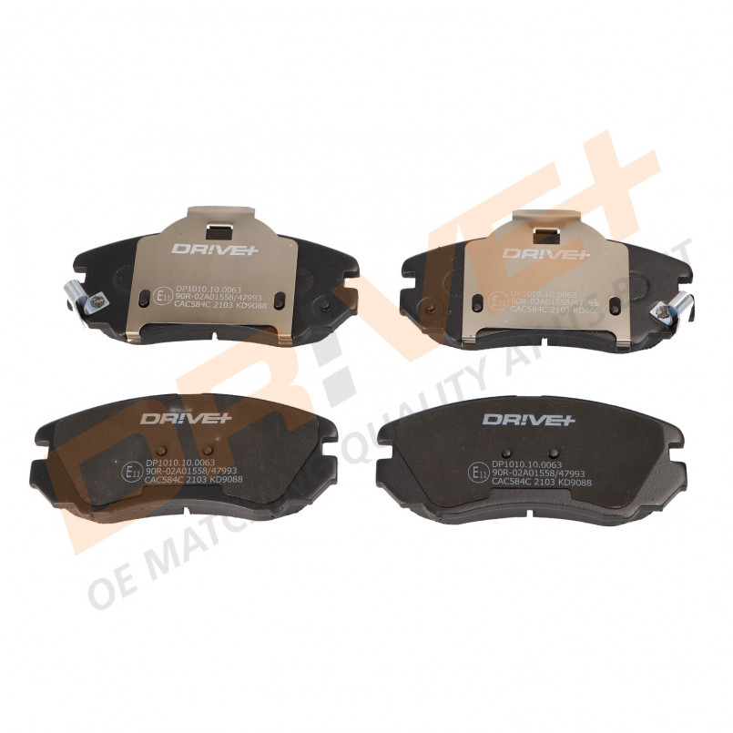 DP1010.10.0063 Drive+ - Гальмівні колодки до дисків — фото товара №1