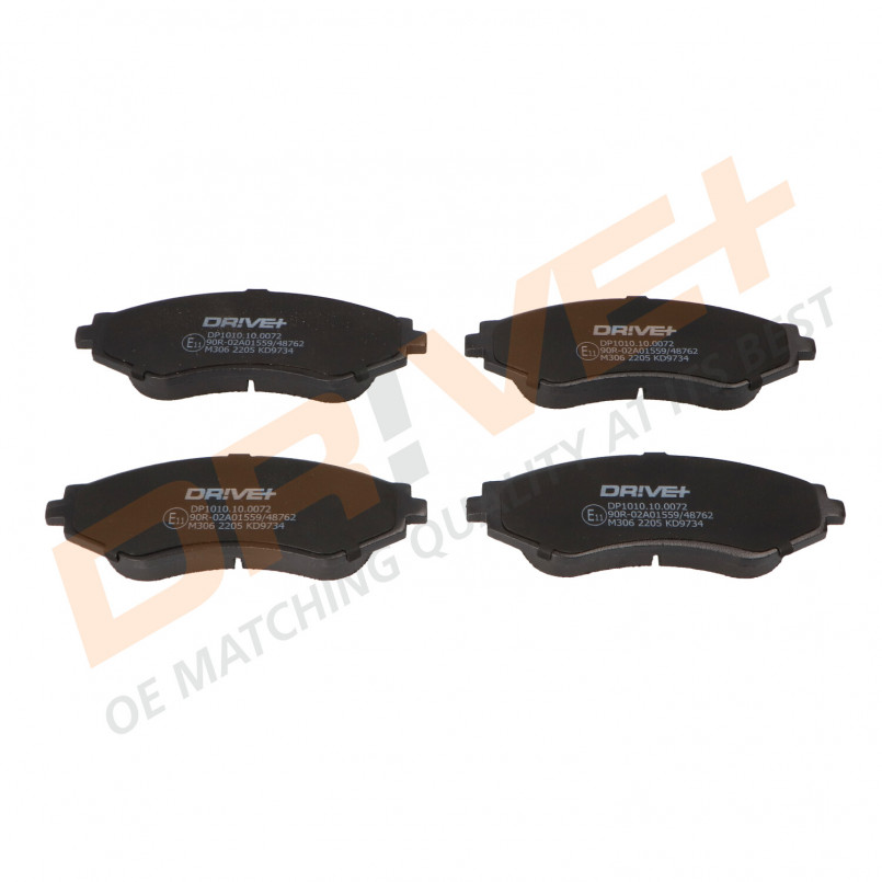 DP1010.10.0072 Drive+ - Гальмівні колодки до дисків — фото товара №1