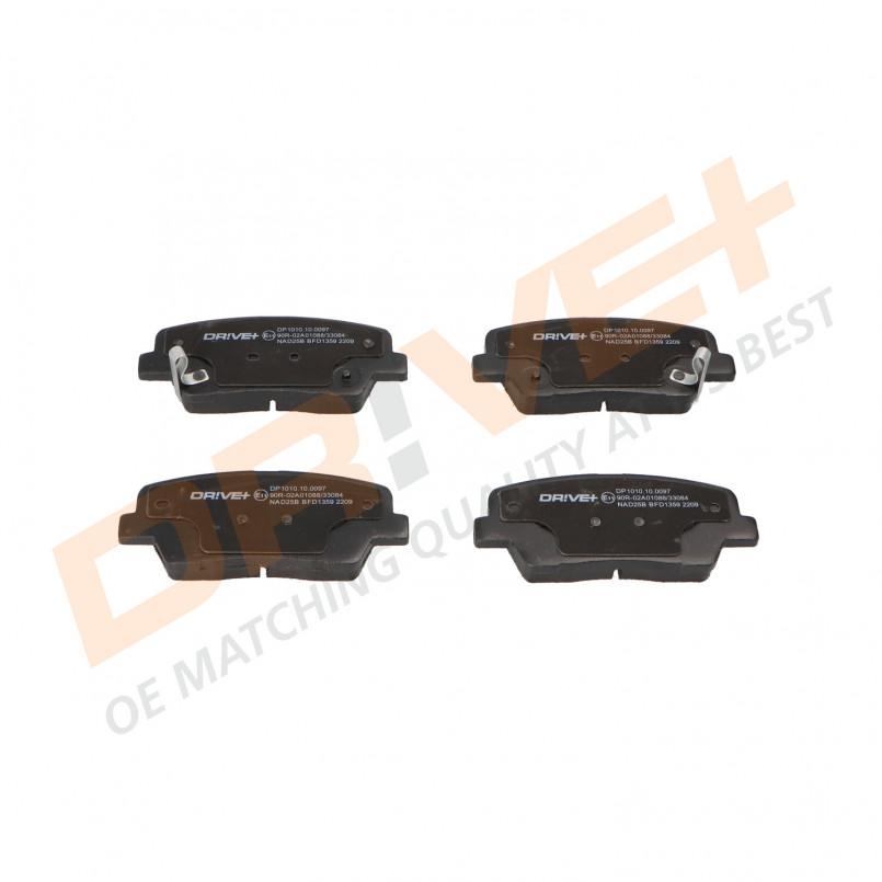 DP1010.10.0097 Drive+ - Гальмівні колодки до дисків — фото товара №1
