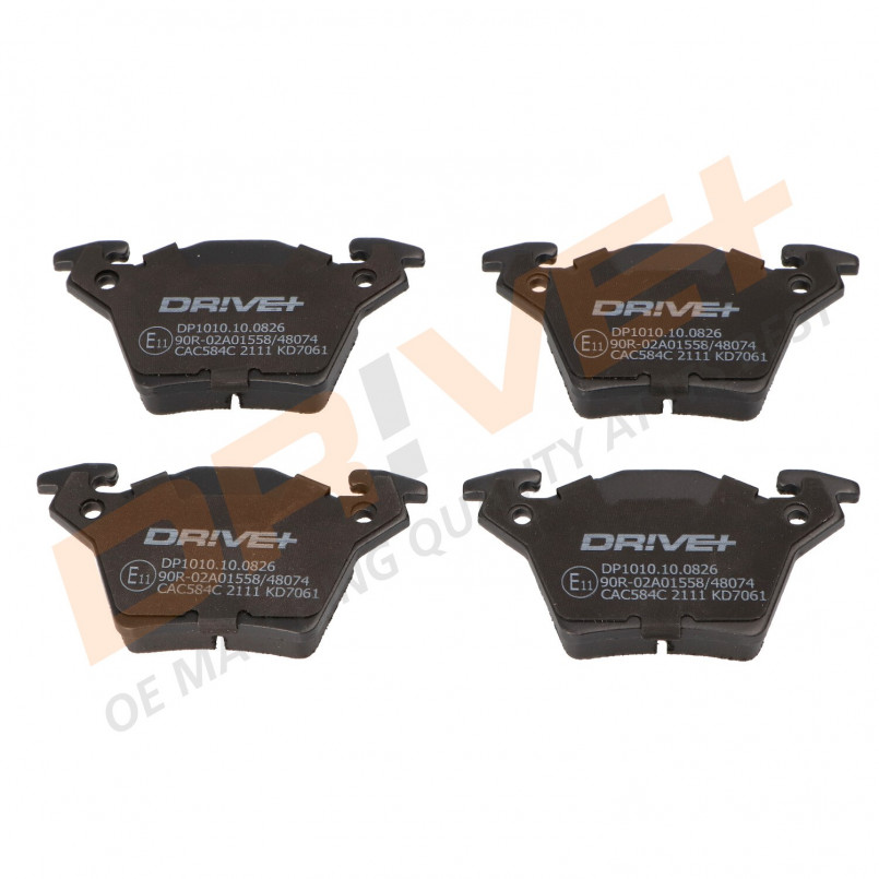DP1010.10.0826 Drive+ - Гальмівні колодки до дисків — фото товара №1