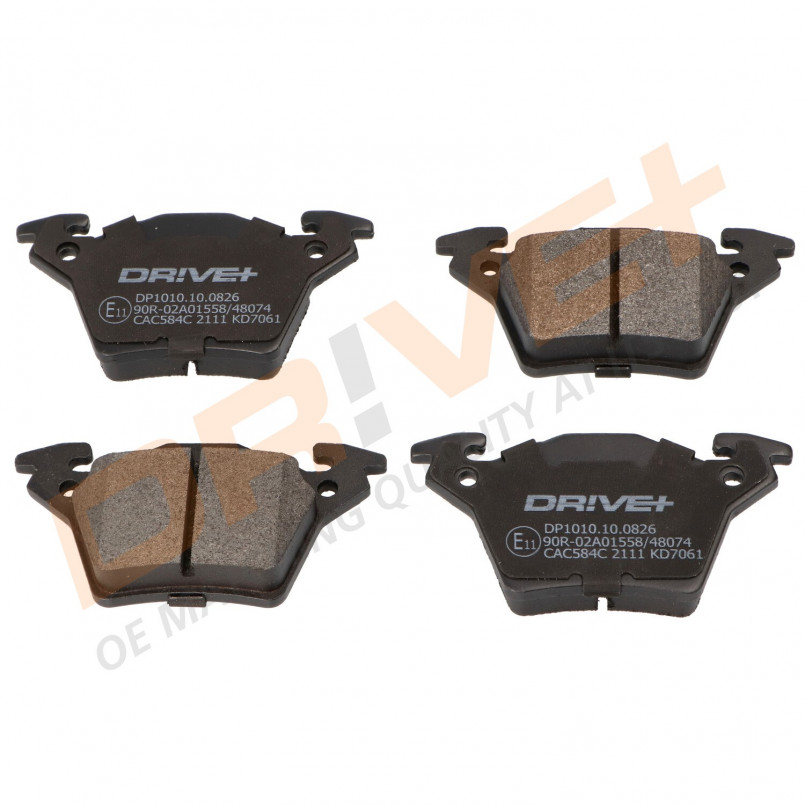 DP1010.10.0826 Drive+ - Гальмівні колодки до дисків — фото товара №3